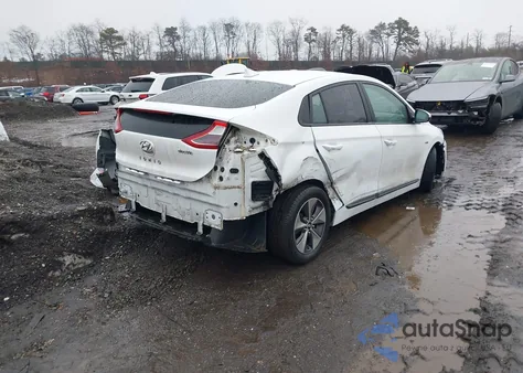 2019 Hyundai Ioniq Electric из США, поврежденный, VIN KMHC75LH2KU052289